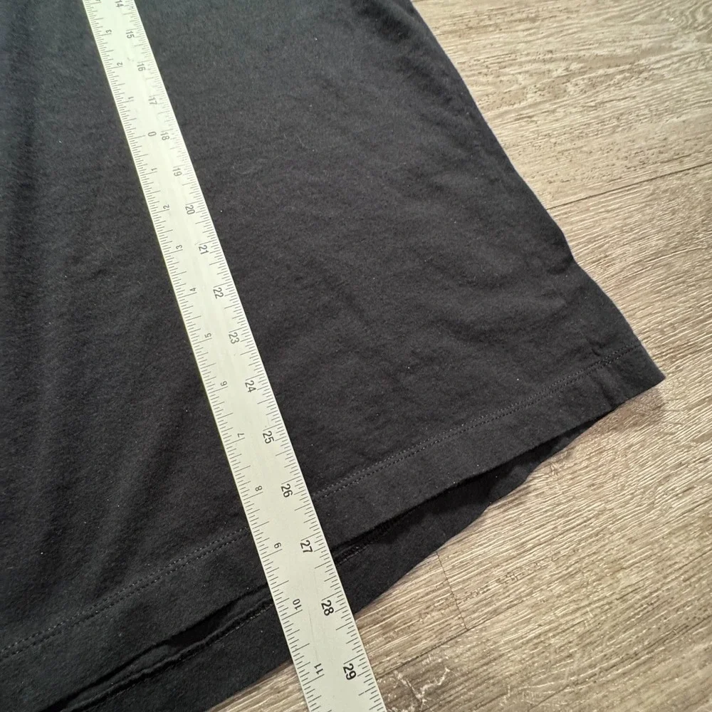 Jordan Shirt Mens Large‎ Black Jumpman Logo Tee Los Angeles Crew Neck Logo
